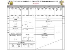 一軍 練習メニュー