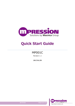 Quick Start Guide