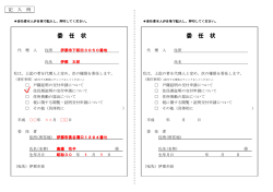 記 入 例