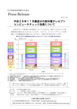 Press Release - 社会保険診療報酬支払基金
