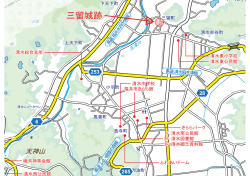 三留城跡 - 福井市