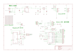 電源入力回路 Arduino UNO 基本回路 RaspberryPI コネクタ Grove