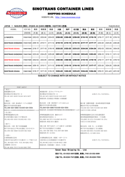 JAPAN-NANJING/ZHANGJIAGANG/NANTONG