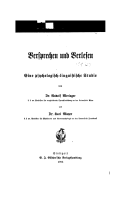 Beripreihen und Berlefen