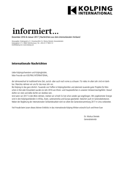 Internationale Nachrichten