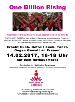 OBR-2017-Plakat - One Billion Rising Hamburg