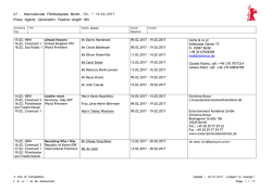 Press Agents List Generation, PDF