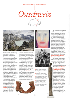 Die spannendsten Ausstellungen &ndash; Ostschweiz