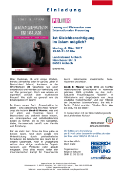 E inladung - BayernForum