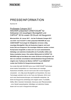 Presseinformation (PDF | 238 KB)