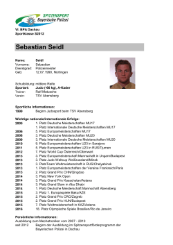 Sebastian Seidl - Polizei Bayern