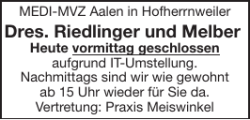 Dres. Riedlinger und Melber
