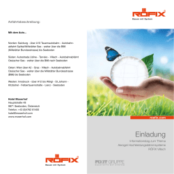 Einladung