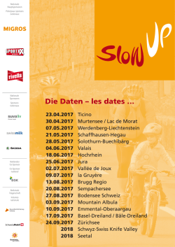Die Daten – les dates