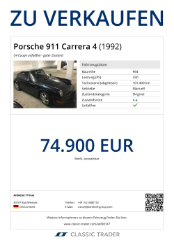 74.900 EUR - Classic Trader