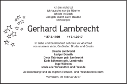 Gerhard Lambrecht