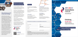 PDF-Flyer mit Gutschein-Code Innoforum-2017