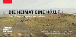 die heimat eine hölle - Friedrich-Ebert