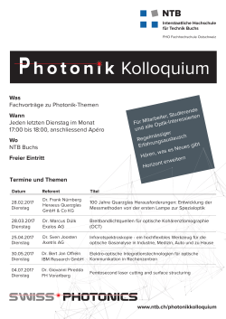 Photonik Kolloquium Plakat A3-01-2017.indd