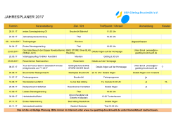 jahresplaner 2017 - RSV Götting