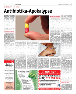 Antibiotika-Apokalypse