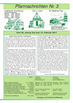 Pfarrbrief 03d-17.qxd - Liebfrauen – St. Matthias – Osnabrück