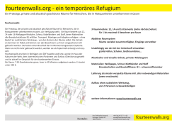 fourteenwalls.org - ein temporäres Refugium