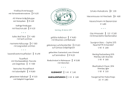 Knoblauchcremesuppe mit Schwarzbrotcroutons € 4,20 Alt Wiener