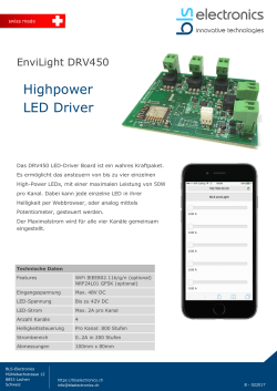 Highpower LED Driver - Mikrocontroller.net