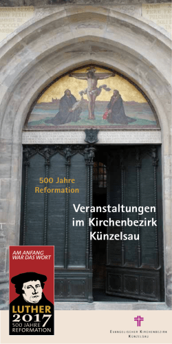 Veranstaltungen im Kirchenbezirk Künzelsau