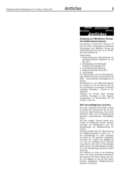 Amtliches - Amtsblatt Leinfelden