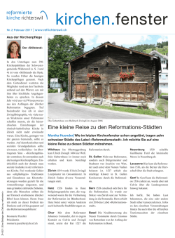 Kirchenfenster - bei der Evangelisch