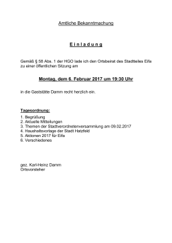 E inladung - Stadt Hatzfeld
