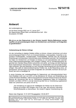Drucksache 16/14116 - Landtag NRW
