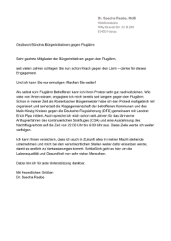 Dr. Sascha Raabe, MdB Gru&szlig;wort B&uuml;ndnis