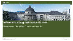Infoveranstaltung &laquo;Wir bauen f&uuml;r Sie