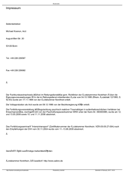 Impressum