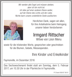 Irmgard Rittscher