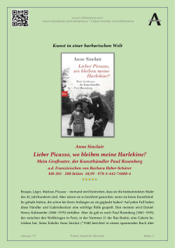 Lieber Picasso, wo bleiben meine Harlekine?