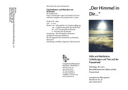 Der Himmel in Dir_Jan.2017 - Evangelisches Bildungswerk