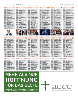 hoffnung - Kanarenexpress