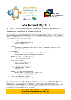 Safer Internet Day 2017 - Elisabeth-Knipping