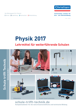 Physik 2017 - Christiani