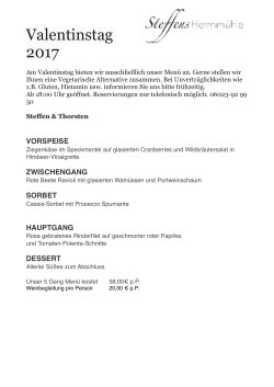 Valentins-Manü als PDF