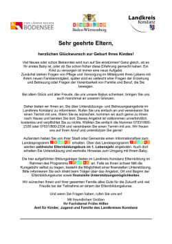 Informationsliste allgemeine