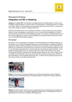 Integration auf Ski in Salzburg