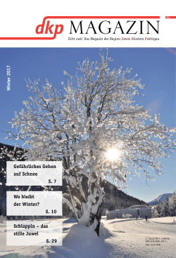 dkp Magazin - Buchdruckerei Davos AG