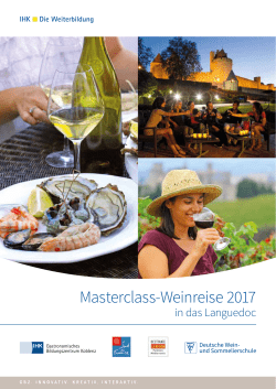 Masterclass-Weinreise 2017