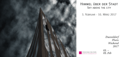 Himmel &uuml;ber der Stadt - Galerie Angelika Blaeser