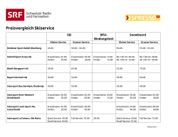 Preisvergleich Ski-Service